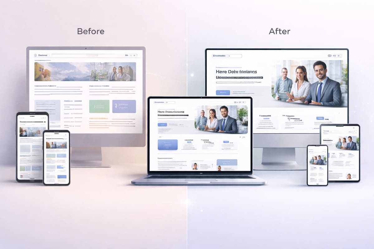 Corporate Website Redesign – Visionary Software Solutions